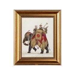 «Боевой слон», картина в раме