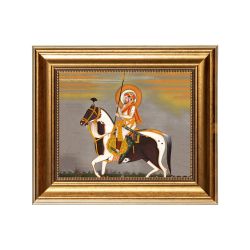 «Император на коне», картина в раме