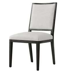 Чёрный стул из дуба “Карлайл”