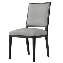 Чёрный стул из дуба “Карлайл”