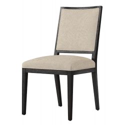 Чёрный стул из дуба “Карлайл”