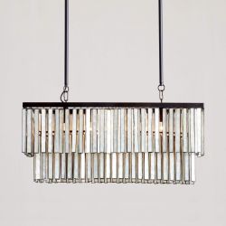 Люстра c подвесами из перламутра «Авиано»