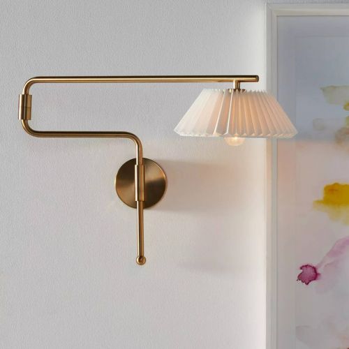 Золотое поворотное бра “Харриетт”