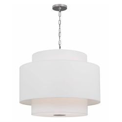 Серебряная люстра “Ларедо”