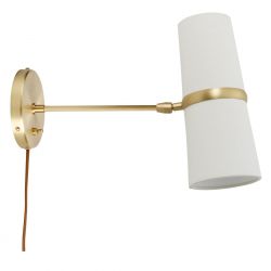 Золотое бра “Флемиш” с проводом