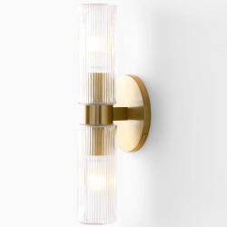 Золотое двойное бра “Батлер”