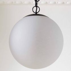 Черный подвесной светильник “Мэйси” Ø 35