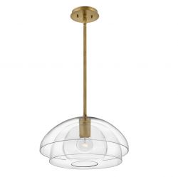 Золотой подвесной светильник “Хатфилд”