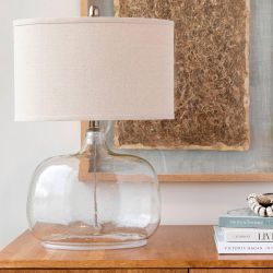 Прозрачная настольная лампа “Зельда”