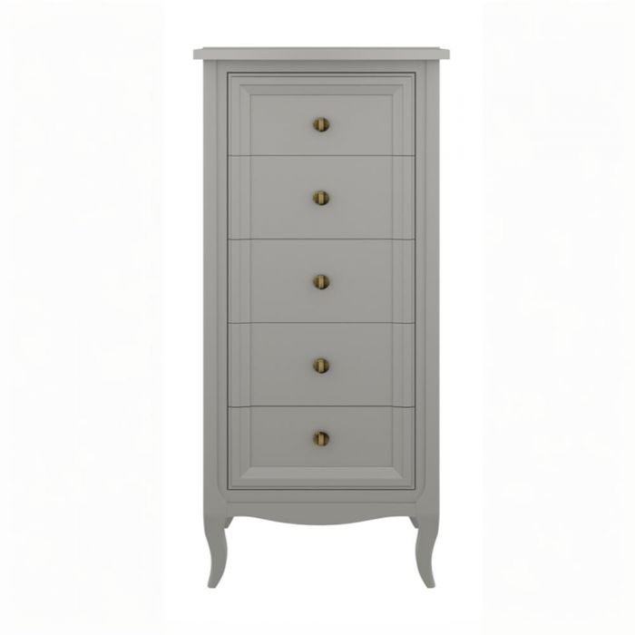 Комод высокий 5 ящиков М315G Grey