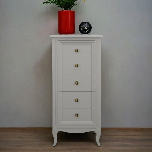 Комод высокий 5 ящиков М315G Grey