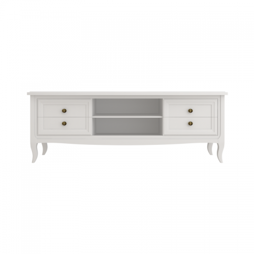 Тумба ТВ узкая М304W White