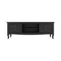 Тумба ТВ узкая М304BL Black