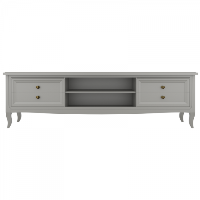 Тумба ТВ широкая М305G Grey