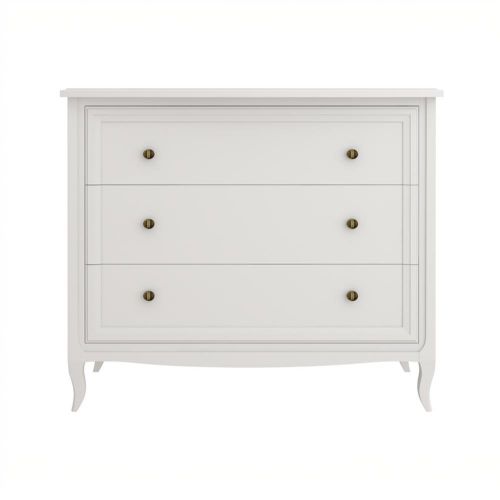 Комод 3 ящика М401W White