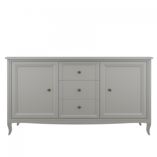 Комод широкий 3 ящика  и 2 двери М403G Grey