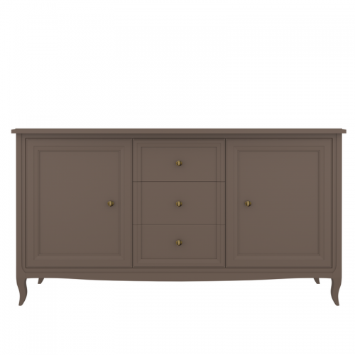Комод широкий 3 ящика  и 2 двери М403Q Quartz