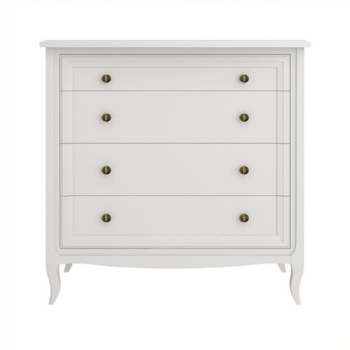 Комод 4 ящика М404W White