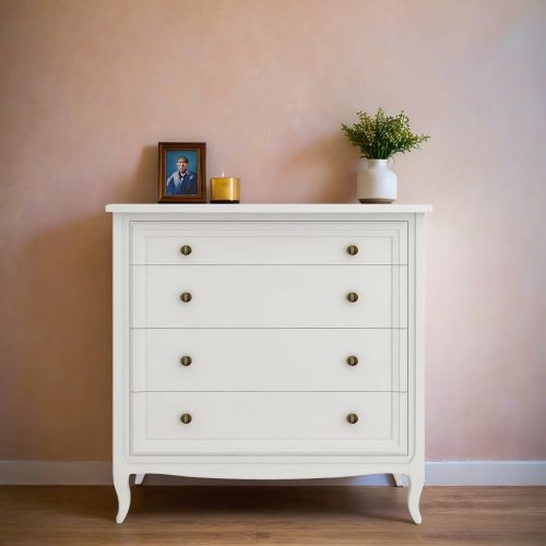 Комод 4 ящика М404W White