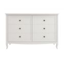 Комод  6 ящиков М406W White