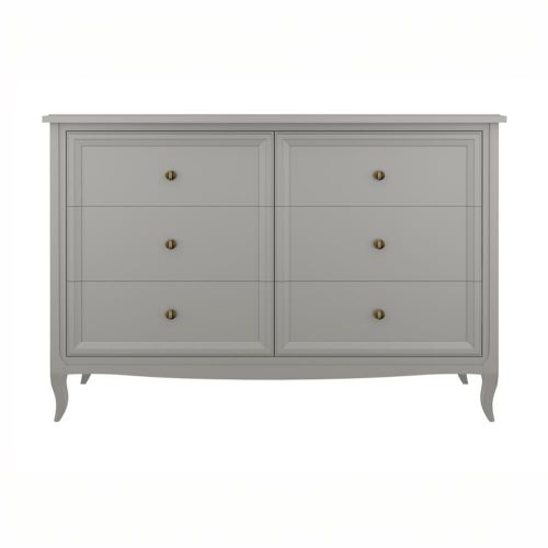 Комод  6 ящиков М406G Grey