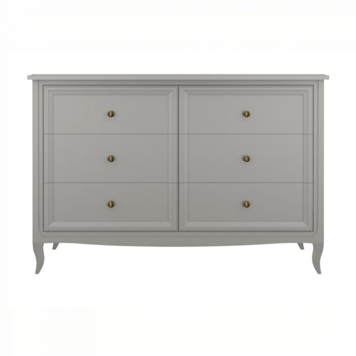 Комод  6 ящиков М406G Grey