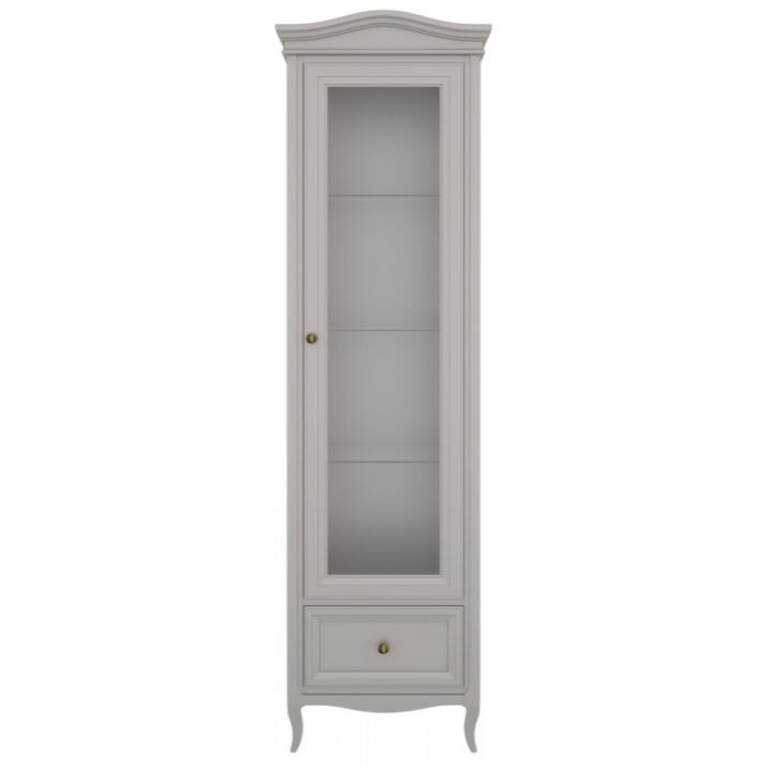 Витрина правая с зеркалом R М601R/G Grey