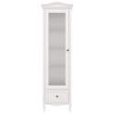 Витрина левая  с зеркалом L М601L/W White
