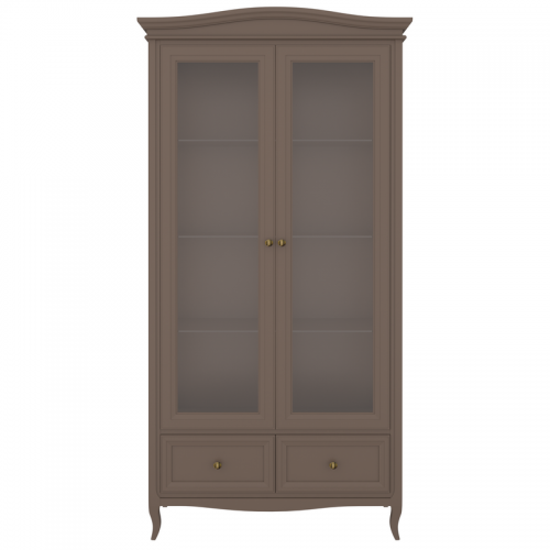 Cервант стеклянный c зеркалом М603Q Quartz