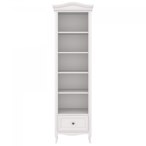 Стеллаж узкий М605W White