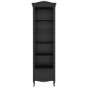 Стеллаж узкий М605BL Black