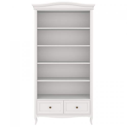 Стеллаж широкий М606W White