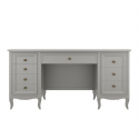 Cтол письменный  двухтумбовый М709G Grey