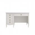 Cтол письменный однотумбовый М705W White