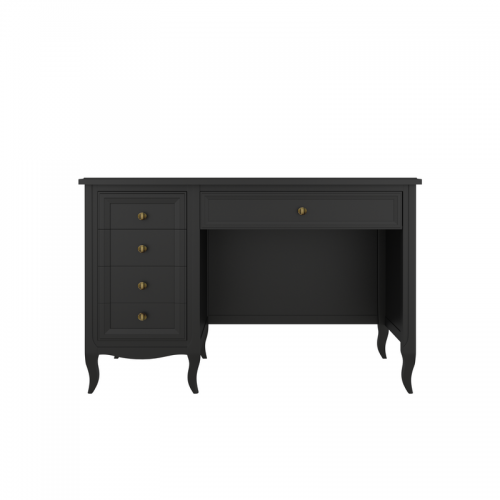 Cтол письменный однотумбовый М705BL Black