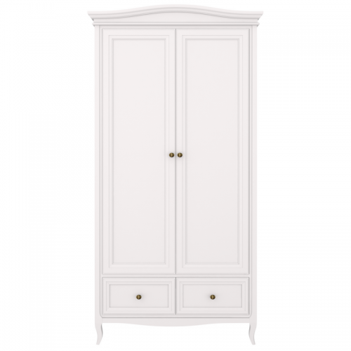 Шкаф 2 двери М802W White
