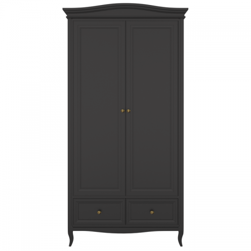 Шкаф 2 двери М802BL Black