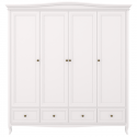 Шкаф 4 двери М804W White