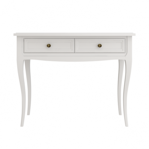 Стол-консоль 2 ящика М902W White
