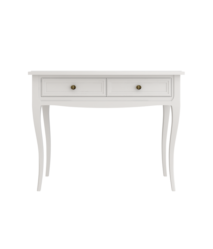 Стол-консоль 2 ящика М902W White