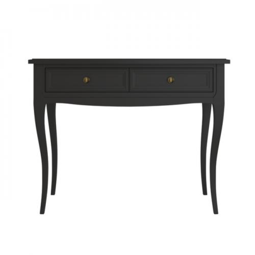 Стол-консоль 2 ящика М902BL Black