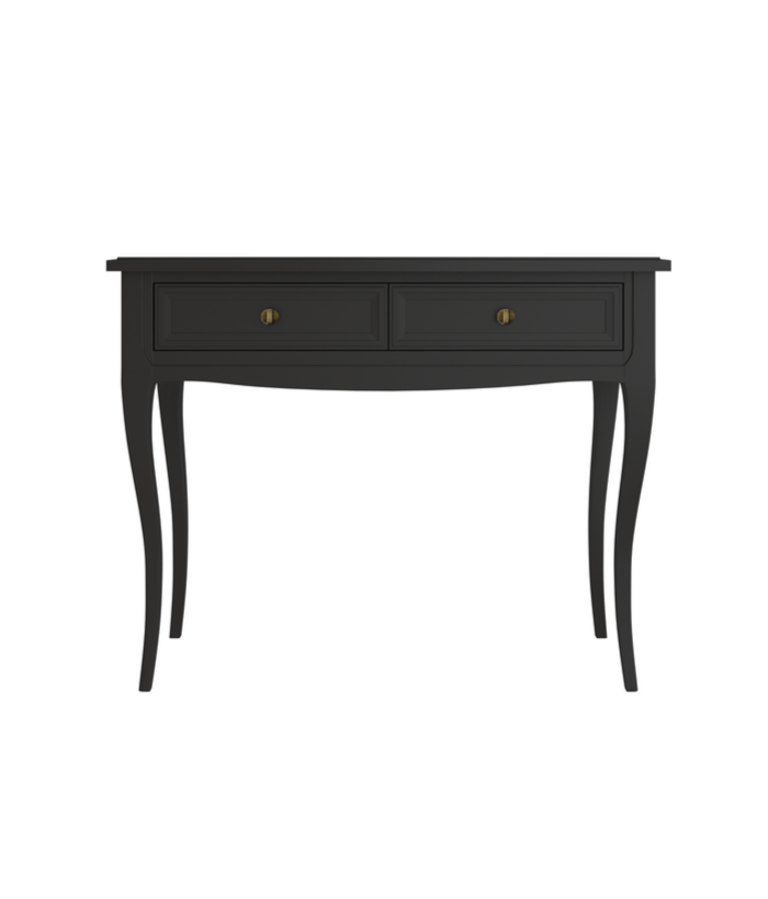 Стол-консоль 2 ящика М902BL Black