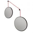 Balance M Black (Баланс) Зеркала на подвесе в тонкой раме 90*80 см