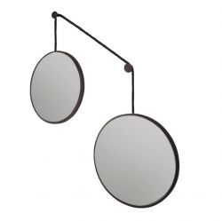 Balance S Black (Баланс) Зеркала на подвесе в тонкой раме 75*60 см