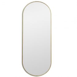 Kapsel L Gold (Капсел) Зеркало в тонкой раме Smal 50*135 см
