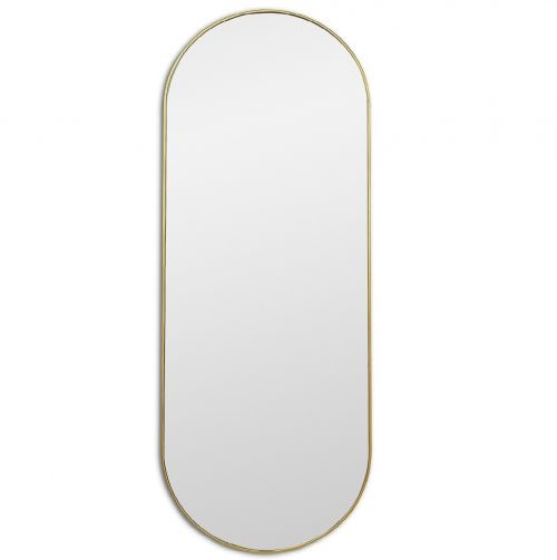 Kapsel L Gold (Капсел) Зеркало в тонкой раме Smal 50*135 см