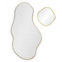 Lake Panno Gold (Лэйк) Сет из 2-х зеркал 58*110, Ø41 см