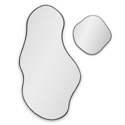 Lake Panno Black (Лэйк) Сет из 2-х зеркал 58*110, Ø41 см