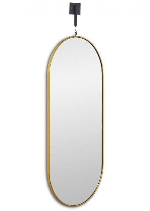 Kapsel ST Gold (Капсел) Зеркало на подвесе в тонкой раме 40*95 см
