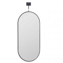 Kapsel ST Black (Капсел) Зеркало на подвесе в тонкой раме 40*95 см